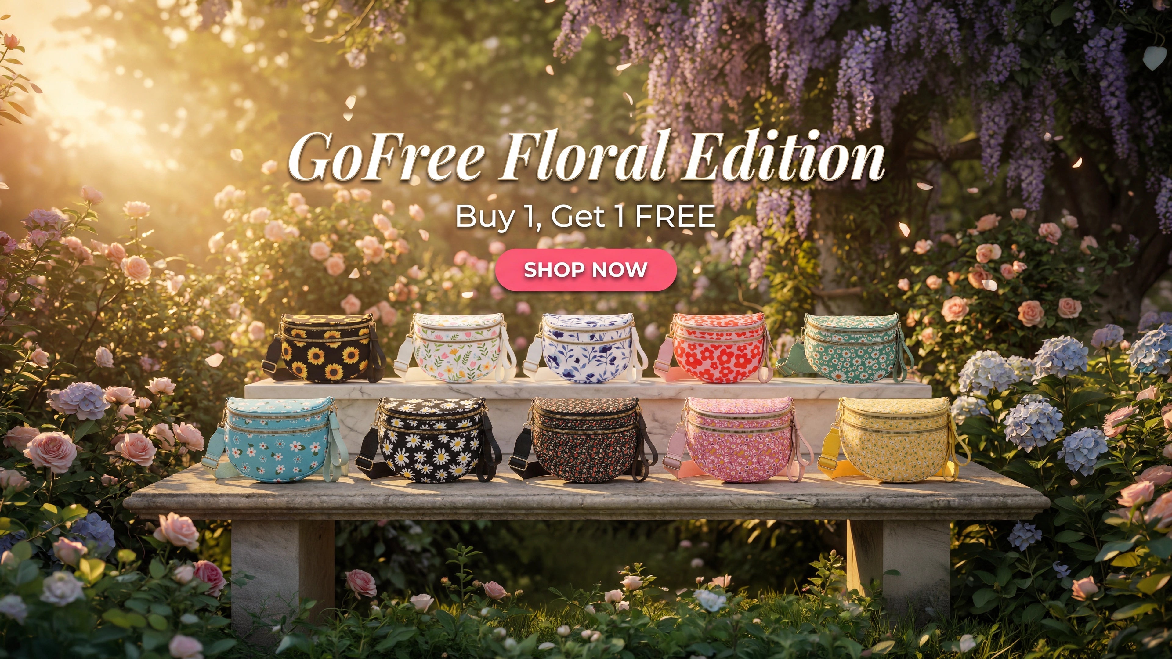 GoFree Floral Edition hero
